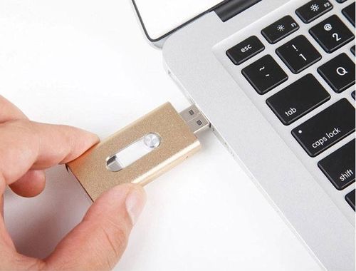 Multifunctional Micro OTG Metal USB Flash Drive 128G- Dual Compatibility for Smartphone & PC, Works with Apple Android Devices, Portable High-Speed Memory Disk