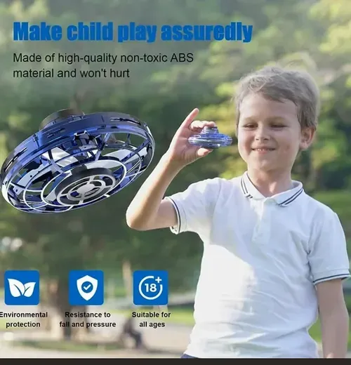 🛸 Flying Spinner Mini Drone Flying