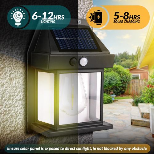 🎉LAST WEEK 50% OFF🔥Solar Tungsten Wall Light