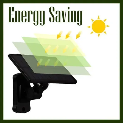 Triple Solar Wall Light With Holder