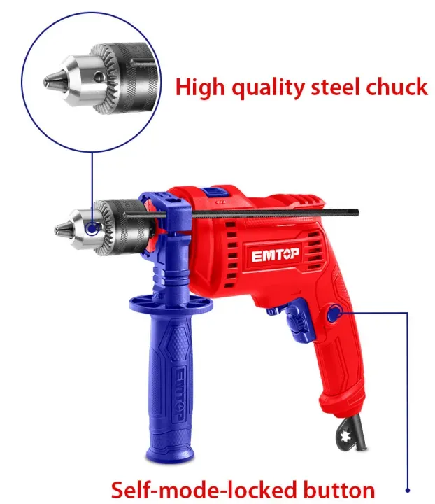 Variable Speed Professional Hand Impact Power Drill Wall Drill Tool