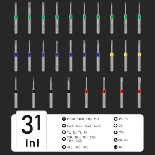 🛠️31 in 1 Precision Screwdriver Set🔥