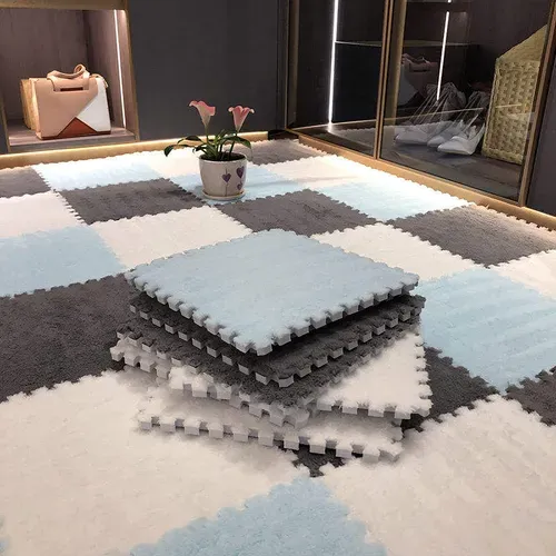 Floor Mat Jigsaw Carpet Floor Mat Jigsaw Floor Mat Carpet Set of 10