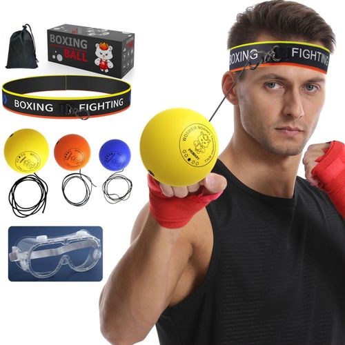 Adult Children's Training Fitness Home Entertainer Head-Mounted Boxing Reaction Ball Decompression Vent Speed Ball Speed Ball