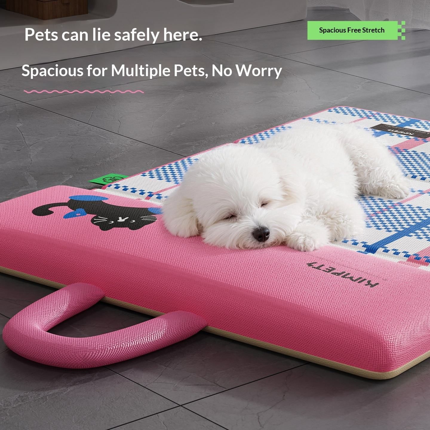 New Summer Cooling Foldable Double-Sided Dog & Cat Bed Mat