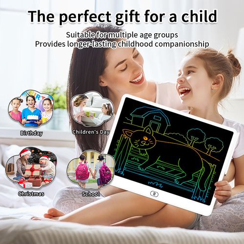 20 Inches Children's LCD Drawing Board Educational Toy Baby Drawing Board Blackboard Home Use Student Electronic Writing Board
