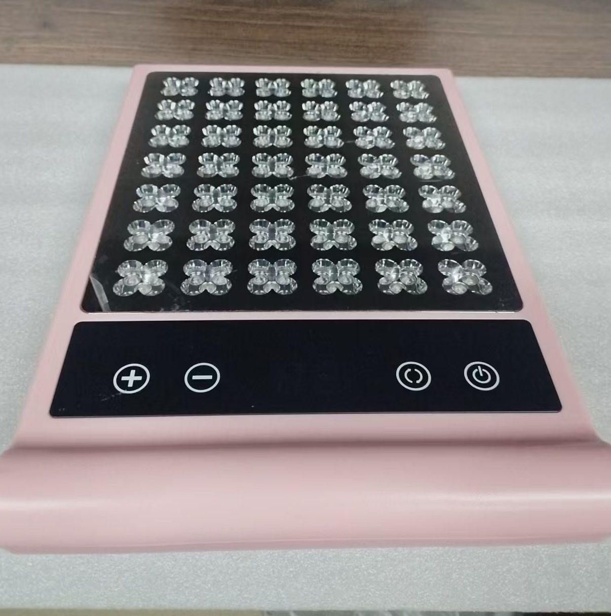 Medical Grade Desktop Red Light Therapy Panel Double Chip LED Infrared Timer Control Full Body Photon Treatment Home for IT