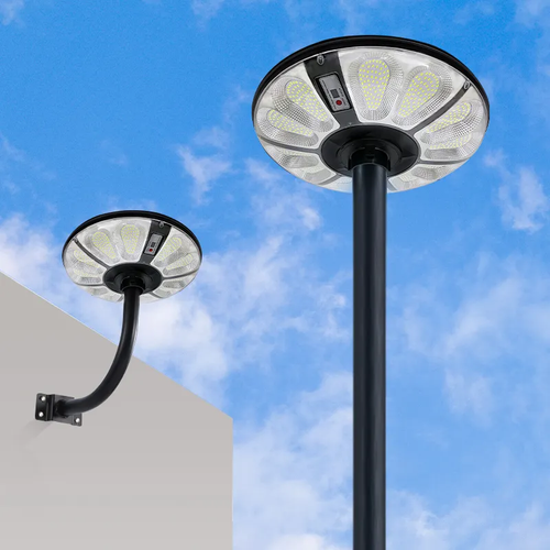 Energy-saving solar panels, polycrystalline silicon ABS waterproof IP66 500W UFO LED solar garden lights