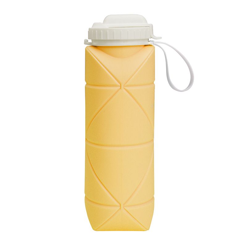 Large Capacity Household Silicone Foldable Water Cup Portable Outdoor Sports Retractable Travel Cup Dishwasher Safe for Camping