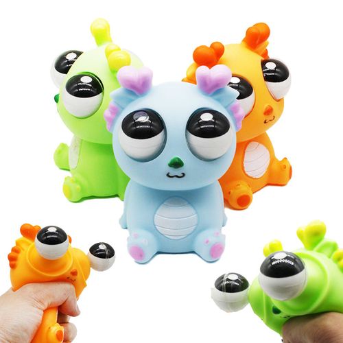 Hot Selling Explosive Eye Catching Little Dragon Toy for Decompression Squeezing Pressure Relief Relaxing Creative Toys
