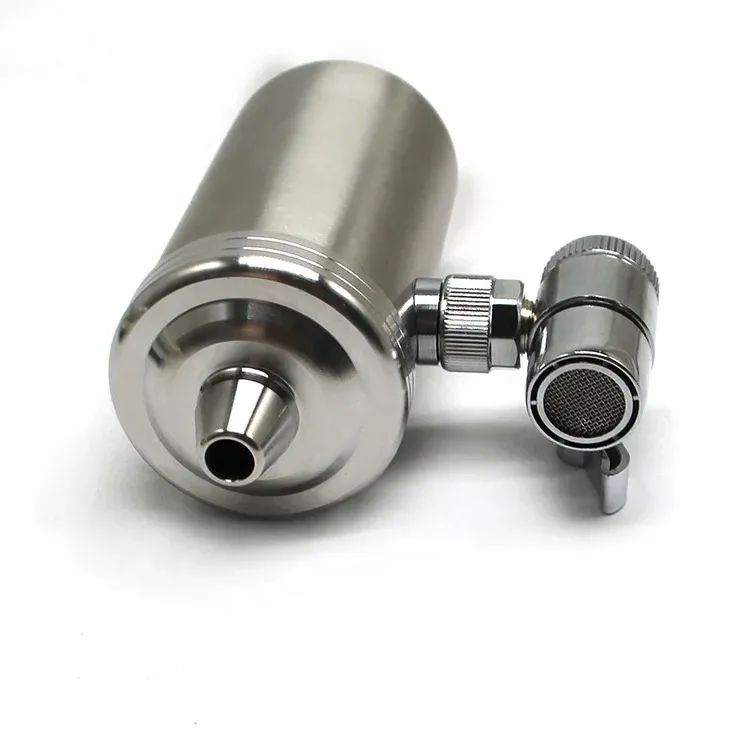 304 Stainless Steel SS Household Kitchen Ceramic Faucet Filter, Faucet Water Purifier, Activated Carbon Faucet Water Purifier
