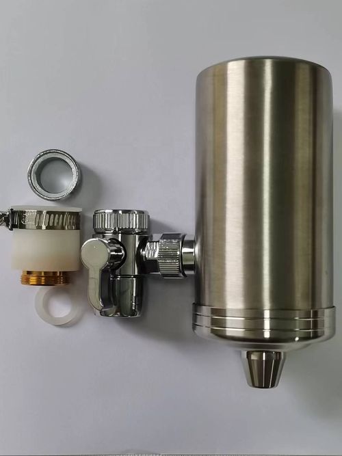 304 Stainless Steel SS Household Kitchen Ceramic Faucet Filter, Faucet Water Purifier, Activated Carbon Faucet Water Purifier