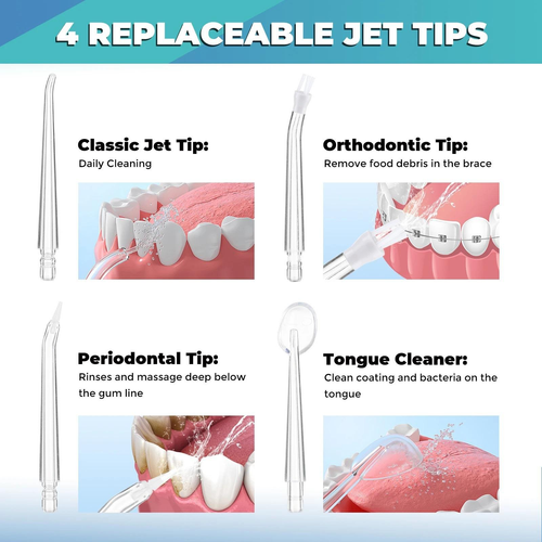 Oral Irrigator Waterpulse Electric Water Flosser