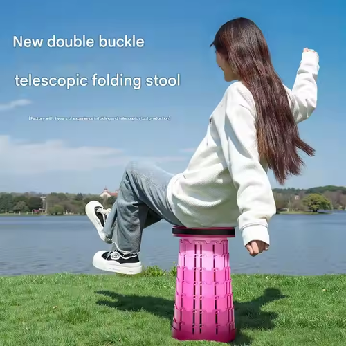 Colorful Collapsible Stools for Outdoor Fun