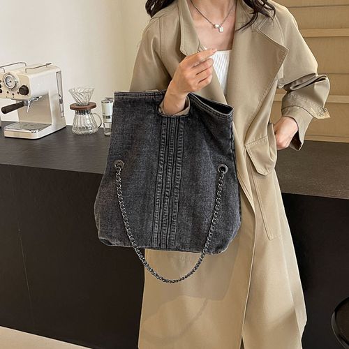 Denim Chain Bags: Vintage Chic