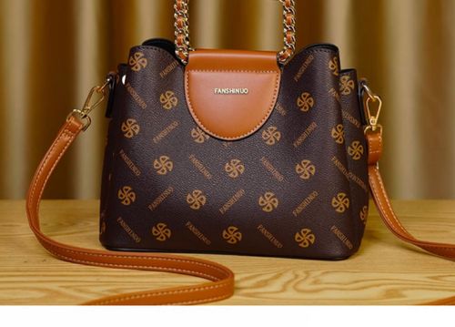 2025 new high-end women's handbag with floral patterns