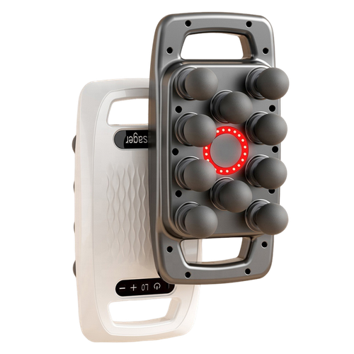 2025 Professional Portable 10 Heads Massage Gun Full Body Deep Tissue Fascial Back Neck