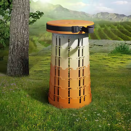 Colorful Collapsible Stools for Outdoor Fun