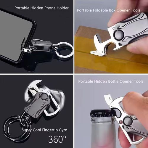 Unleash Your Multitasking Superpowers with the Ultimate Multifunctional Keychain! 🔑✨