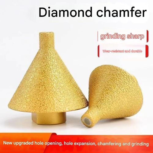 Diamond hole opening and expansion grinder