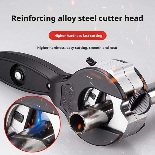 Ratchet fast aluminum copper pipe cutter repair air conditioning refrigeration tool cutting pipe machine stainless steel corrugated pipe cutter
