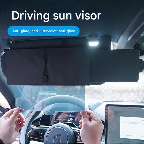 Portable car sun visor
