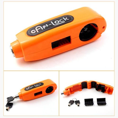 Motorcycle lock, handlebar lock, electric car lock, brake handle, anti-theft lock, not easy to damage the lock cylinder