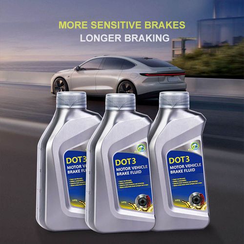 Factory 500G Golden DOT 3 Brake Fluid Car Brake Fluid Hot Sale Europe Automotive Brake Fluid DOT4