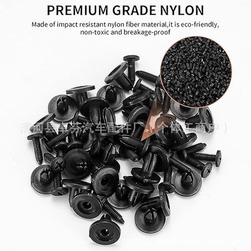 Universal car expansion buckle core nail fender bumper fixing clip auto parts（100pcs）