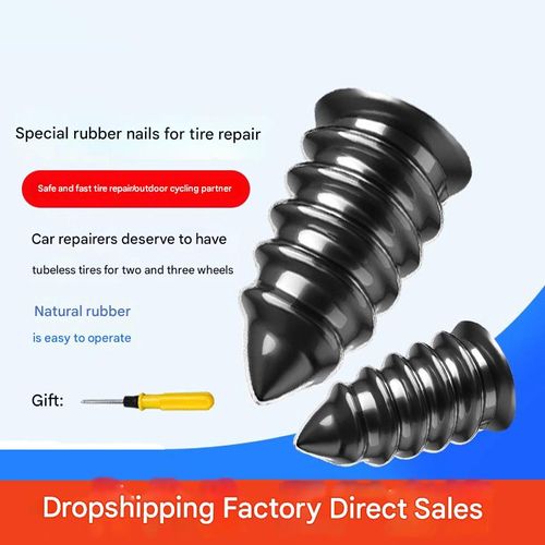 Automobile quick tire repair nails