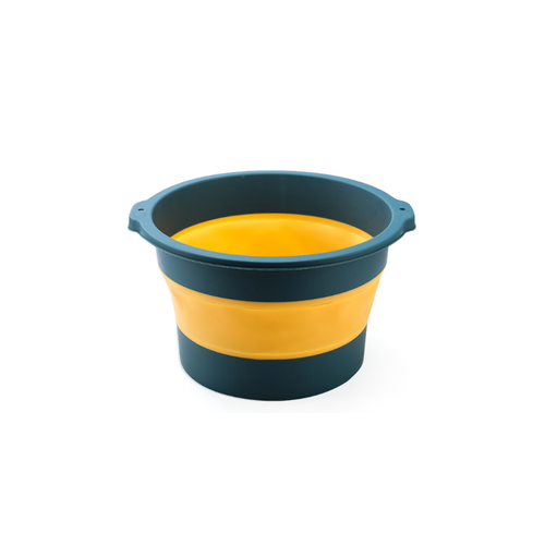 Foldable Space Saving Basin Plastic Bucket Foot Wash Basin TPR Collapsible Foot Spa Basin