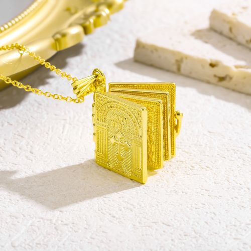 Bible Pendant Necklace