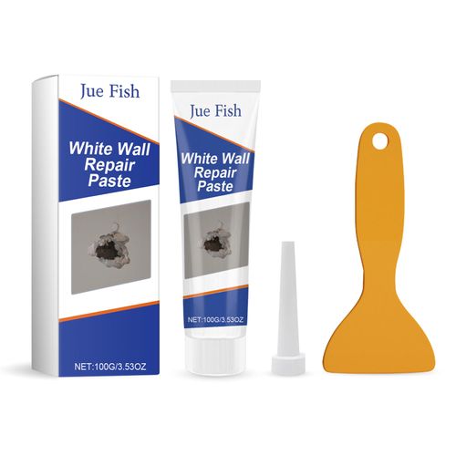 JUE-FISH Wholesale White Wall Repair Paste Wall Anti Mold Crack Nail Hole Dirt Repair White Putty Paste