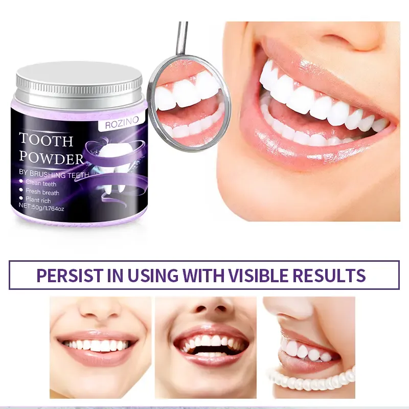 Tooth Powder - Natural Oral Care for Clean Teeth & Fresh Breath (50g)