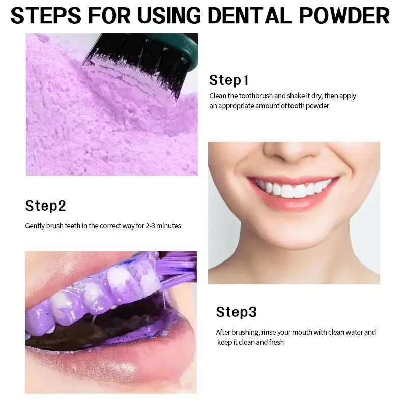 Tooth Powder - Natural Oral Care for Clean Teeth & Fresh Breath (50g)