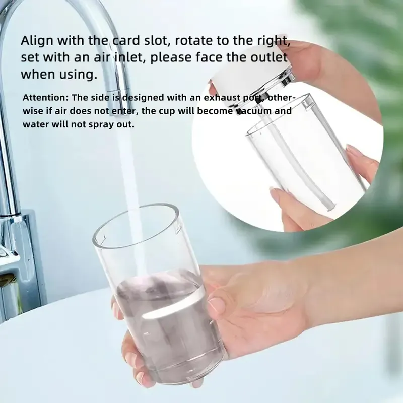 Electric Water Flosser Oral Irrigator, Portable Dental Care Device, Effective Plaque Removal, Easy to Use, Ideal for Home & Travel, Water Flosser Cordless