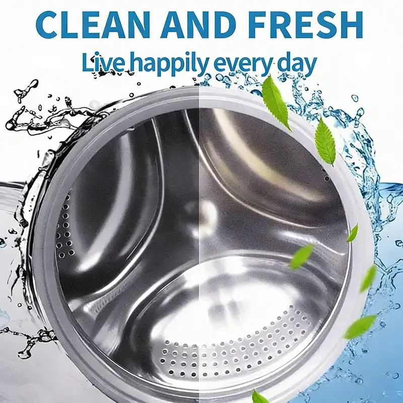 Powerful Cleaning Tablets for Washing Machines, 12-Pack Universal Fit Cleaning Supplies, Easy to Use for HE Top-Load & Front-Load Washers, Runs in Any Cycle, Removes Grime Build-Up, Septic-Safe Household Mother's Day Gift, Deep Cleans