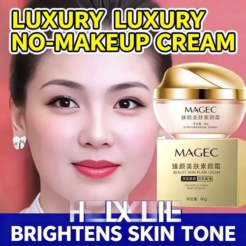 Set Sweat-proof and waterproof BB cream  tone-up cream from authentic brands – a lazy-friendly face cream that won't look chalky, with natural isolation coverage, suitable for seasonal transitions, hydrating and moisturizing, brightening and skin-nourishing.