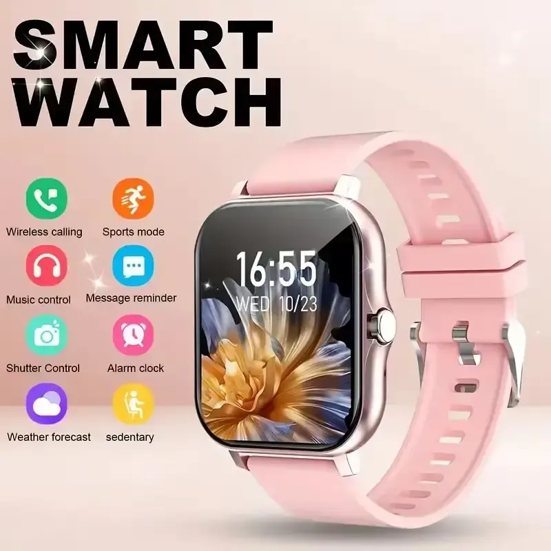 Multifunctional Smart Watch, Fashion Digital Watch with Multiple Sports Modes, Sports Watch for Women & Men