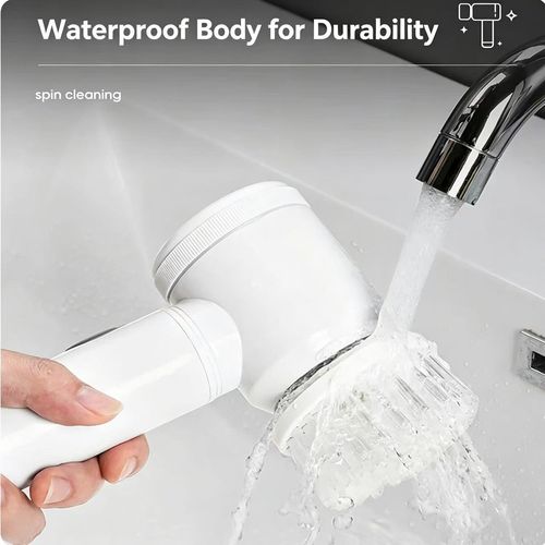 Germany‑made Multi‑Function Cordless Electric Cleaning Brush, Powerful Handheld Scrubber for Kitchen, Bathroom, Tiles, Dishes & Pots, Household Cleaner