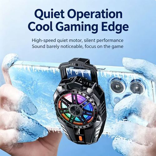 New X25 Phone Cooler – semiconductor cooling with 3 adjustable speeds, perfect for gaming, esports, and live streaming. High performance, in stock now!