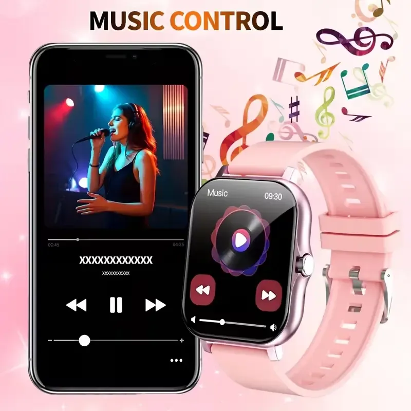 Multifunctional Smart Watch, Fashion Digital Watch with Multiple Sports Modes, Sports Watch for Women & Men