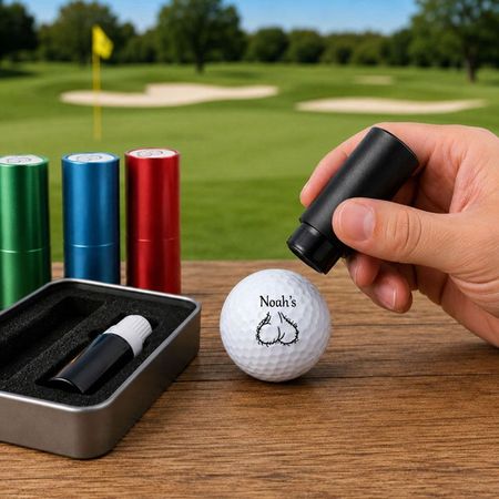 Personligt Roligt Golfbollsstämpel – Gör Dina Golfbollar Unika