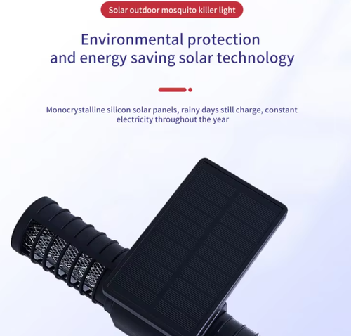 Solar Mosquito-Killing Lamp