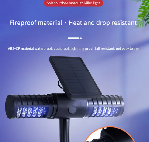 Solar Mosquito-Killing Lamp