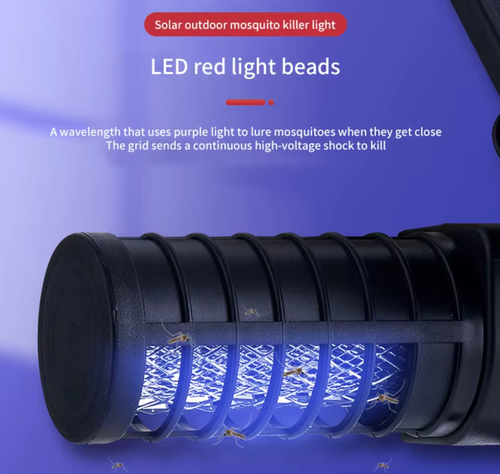 Solar Mosquito-Killing Lamp