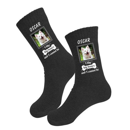 Mason Life Socken mit Gesicht Personalisiert -3 Farben verfügbar -Dicke und parallel gestrickte Baumwollsocken