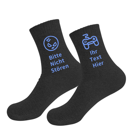 Mason Life Personalisierte Socken mit Text -3 Farben verfügbar -Dicke und parallel gestrickte Baumwollsocken -Personalisierte Geschenke Sockenk für Männer Frauen Mama Geburtstag Weihnachten, Vatertag