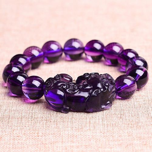 Goforrich Feng Shui Amethyst Fortune Wealth Bracelet