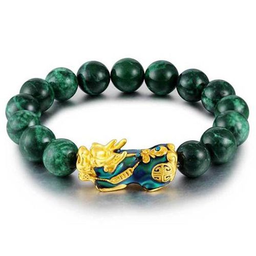 Goforrich FengShui PiXiu Jade Protection Bracelet